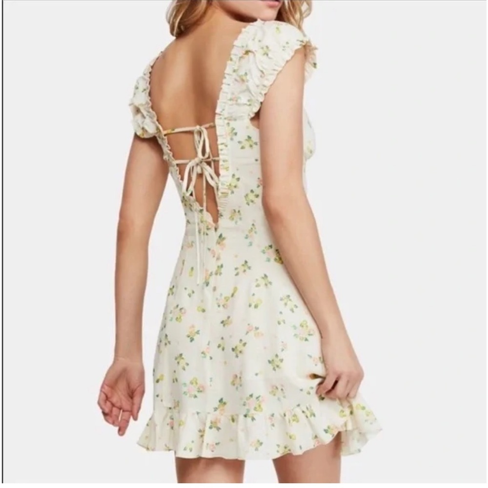Free People Like a Lady Printed Minidress - Picture 2 of 15
